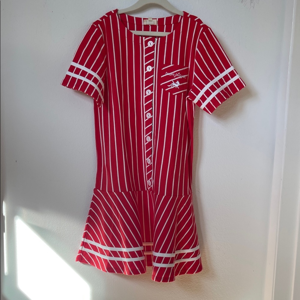 NWT Finding Foxtale baseball dress 10Y